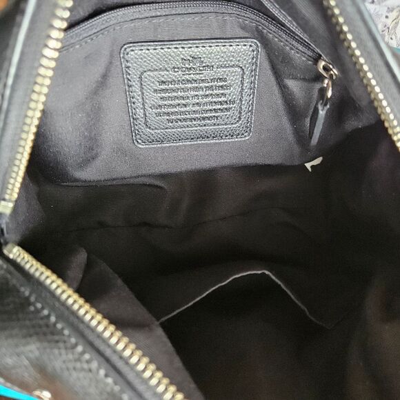 Coach Mini Satchel Badlands Floral 2-in-1 Crossbody Tote Purse EUC - Picture 2 of 6